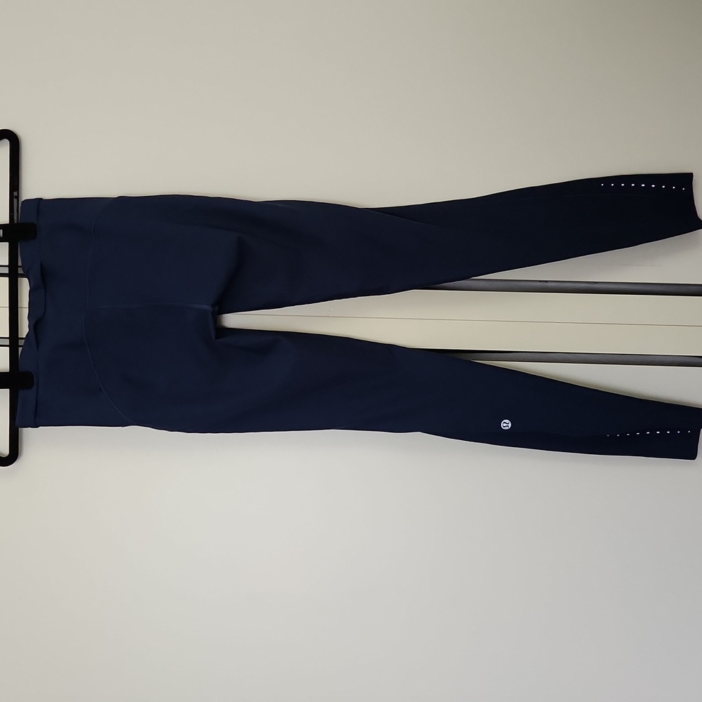 Lululemon SenseKnit High-Rise Running Tight 28" In Mineral Blue Size 6 - Picture 12 of 17